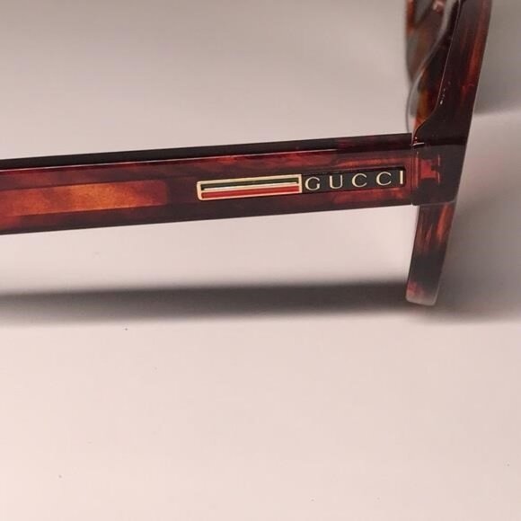 Gucci GG0825S 005 49 Havana Grey Round Sunglasses | New Authentic - Picture 15 of 15